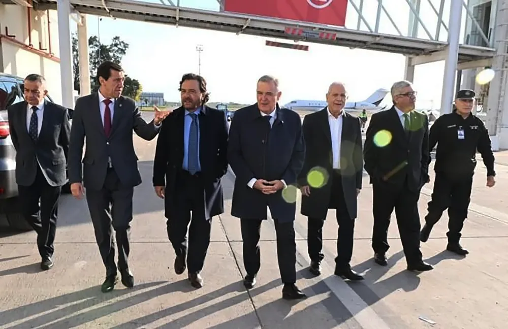 Jaldo junto a sus pares de Salta y Jujuy