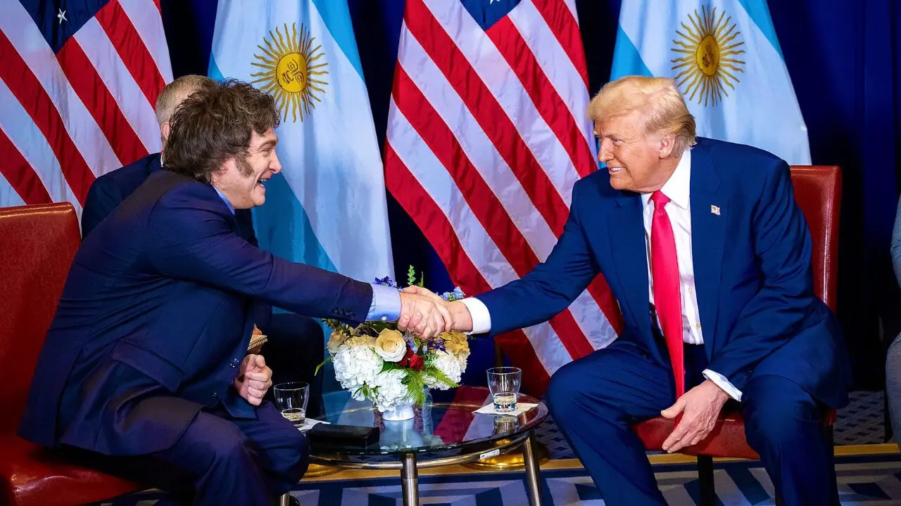 trump y milei