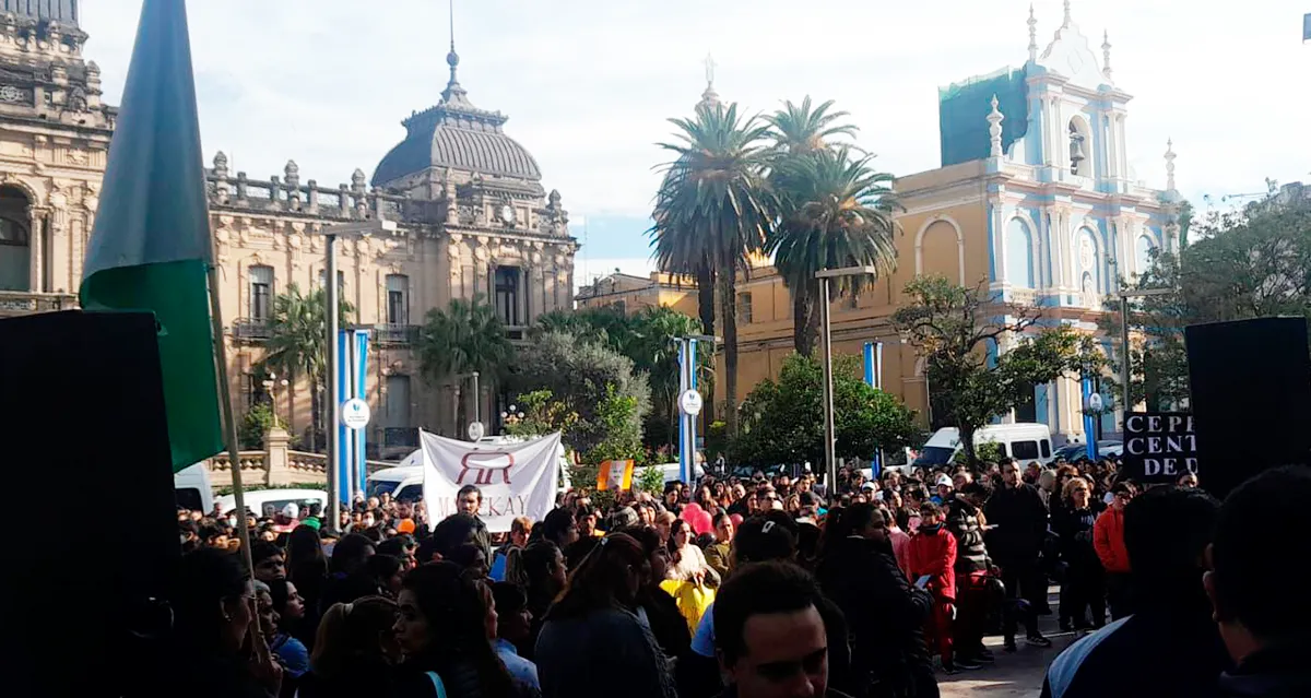 Marcha emergencia en discapacidad