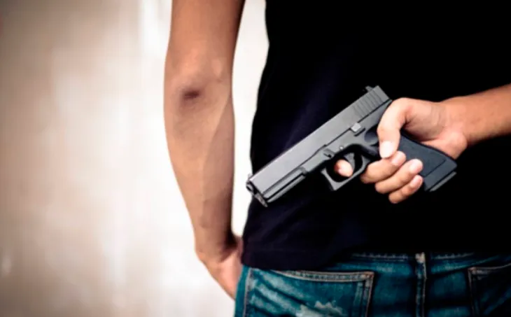 Captura de pantalla arma de fuego