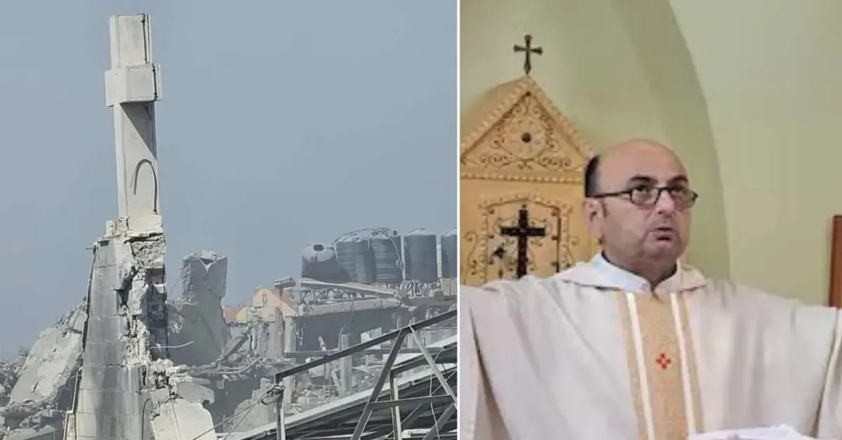 Iglesia la Sagrada Familia en Gaza