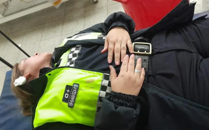 policia herida